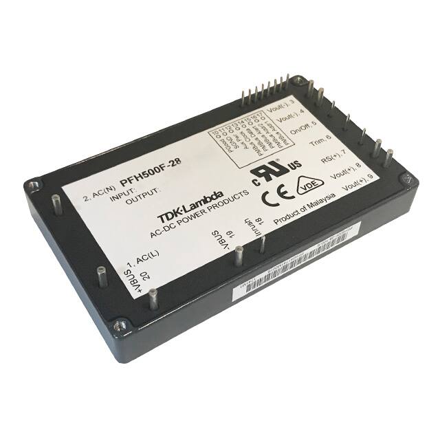 PFH500F-48-1D0-R TDK-Lambda Americas Inc  AC DC Converters